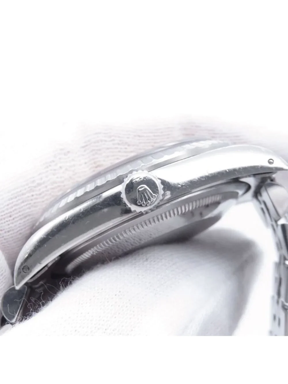 Rolex Datejust Watch Silver Dial